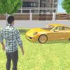 Porsche Yellow Car