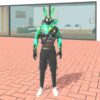 Free Fire Green Bunny