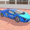 Lamborghini sian Blue
