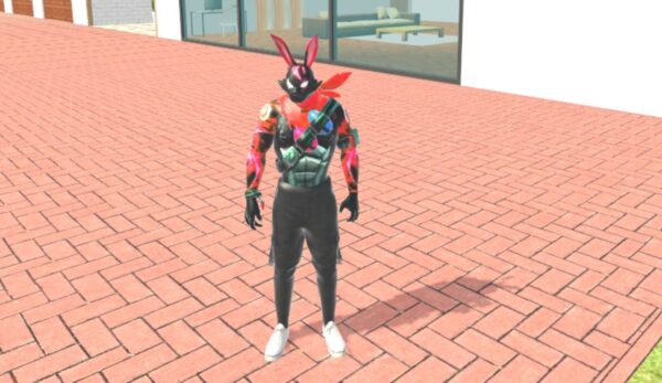 Indian Theft Aura Simulator Free Fire Red Bunny Character | ITAS Mods ...